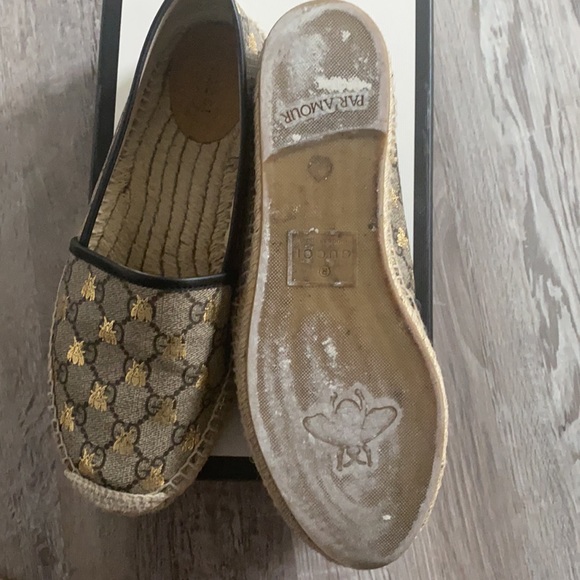 GG Supreme bees espadrille size 40 - Picture 3 of 9